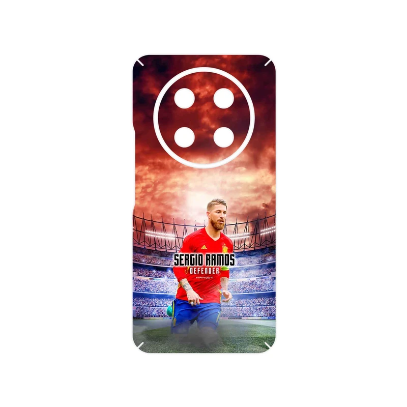 برچسب پوششی ماهوت مدل Sergio Ramos مناسب برای گوشی موبایل آنر X9c