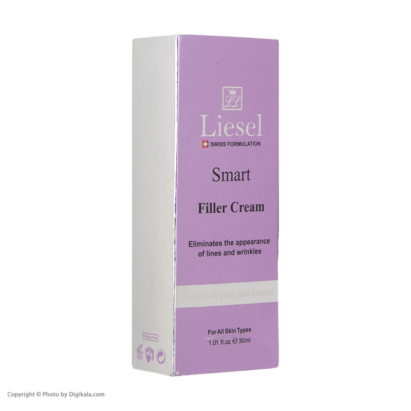 کرم ضد چروک لایسل مدل smart filler حجم 30 میلی لیتر کرم ضد چروک لایسل مدل smart filler حجم 30 میلی لیتر