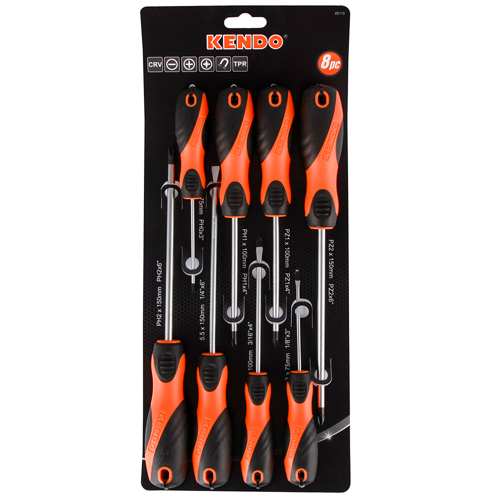 مجموعه 8 عددی پیچ گوشتی کیندو مدل 85115