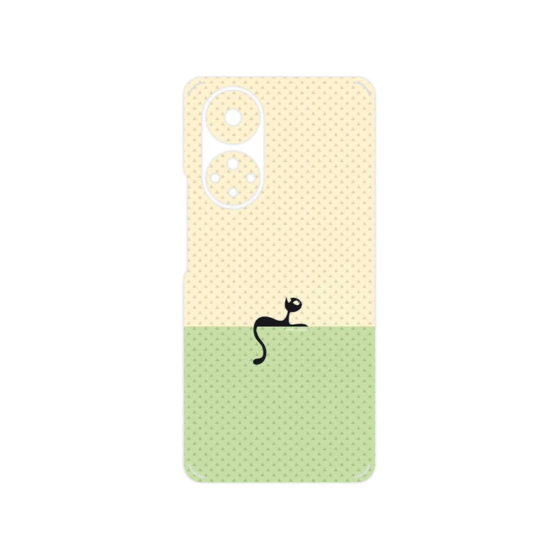 برچسب پوششی ماهوت مدل Minimal Internet Cat Icon مناسب برای گوشی موبایل آنر 50