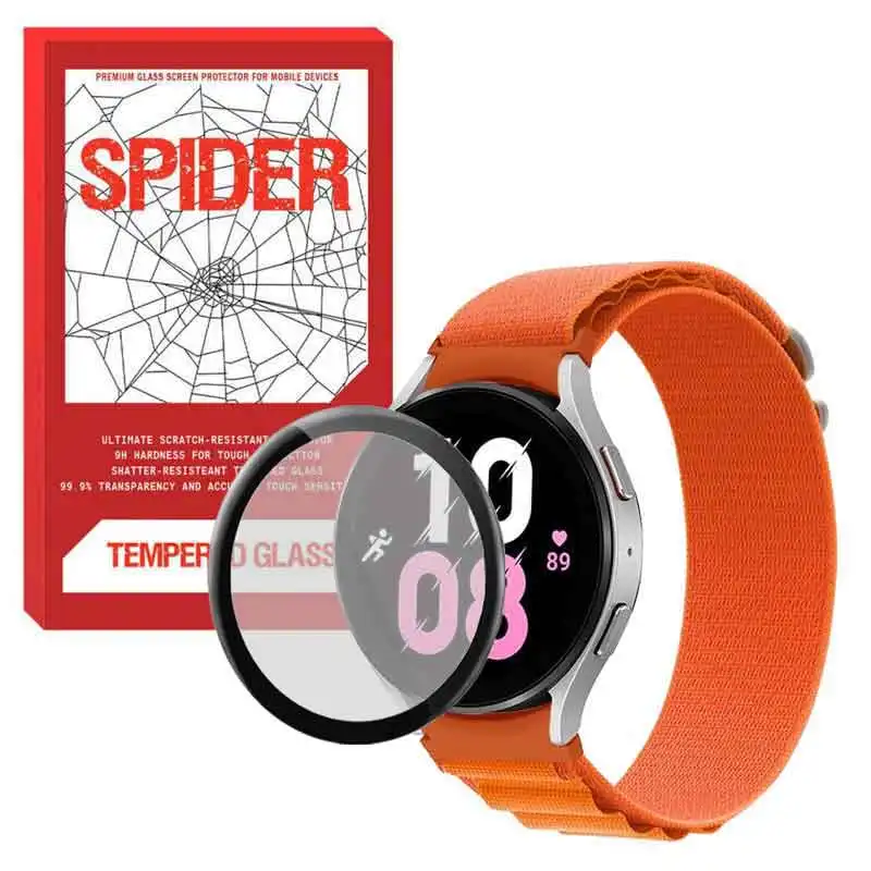 بند اسپایدر مدل LOOP ALPINE مناسب برای ساعت هوشمند سامسونگ Galaxy Watch 5 44 mm به همراه محافظ صفحه نمایش