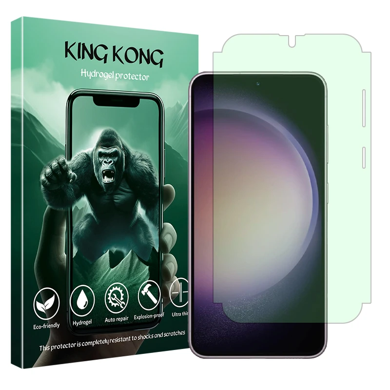 محافظ صفحه نمایش گرین لایت کینگ کونگ مدل Eye Care مناسب برای گوشی موبایل سامسونگ Galaxy S23