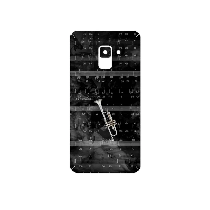 برچسب پوششی ماهوت مدل Trumpet مناسب برای گوشی موبایل سامسونگ Galaxy A8 2018