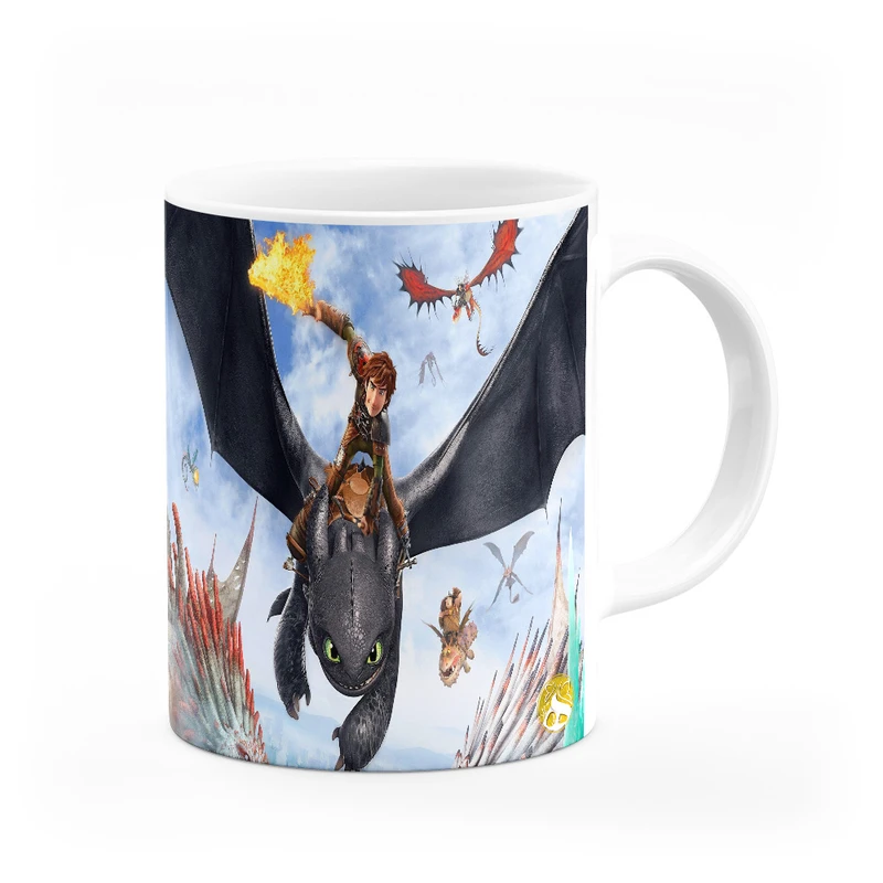 ماگ هومرو طرح انیمیشن اژدهاسواران مدل MG4007