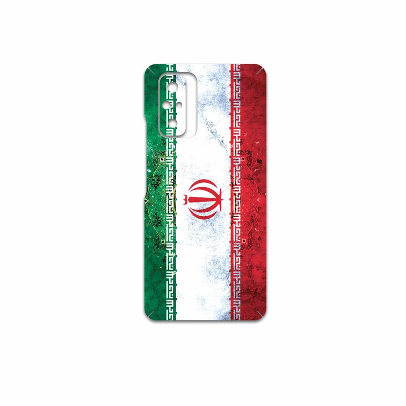 برچسب پوششی ماهوت مدل Iran-Flag-1 مناسب برای گوشی موبایل شیائومی Redmi Note 10 Pro