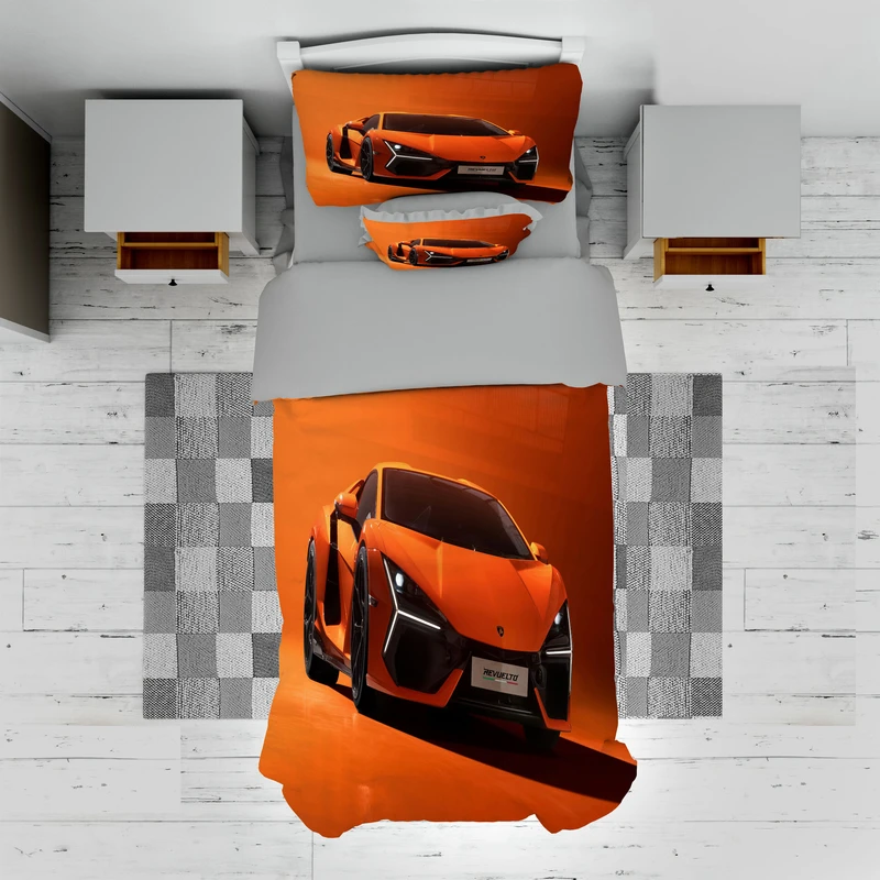 سرویس روتختی مدل ماشین سرعتی TXY208 تک نفره 5 تکه