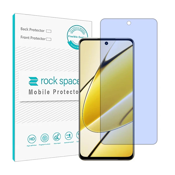 محافظ صفحه نمایش ضد اشعه آبی راک اسپیس مدل HyBLU مناسب برای گوشی موبایل ریلمی 11 5G