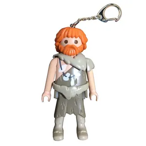 جاکلیدی دخترانه پلی موبیل مدل keychain انسان اولیه