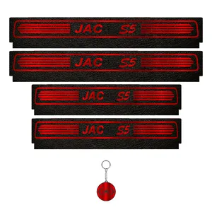 برچسب پارکابی خودرو لندمون کد LM051 MR مناسب برای جک S5 مجموعه 4 عددی به همراه جا کلیدی