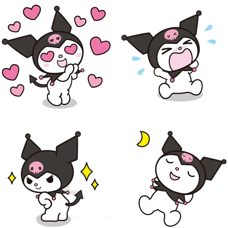 استیکر پارچه و لباس کارانس مدل کرومی کد M-6152 بسته 4 عددی