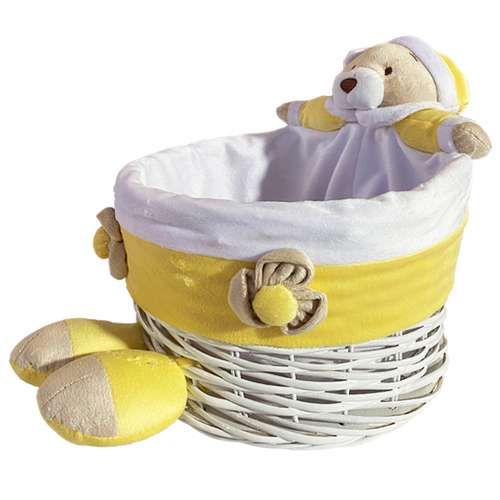 سبد اسباب بازی مدل خرس 