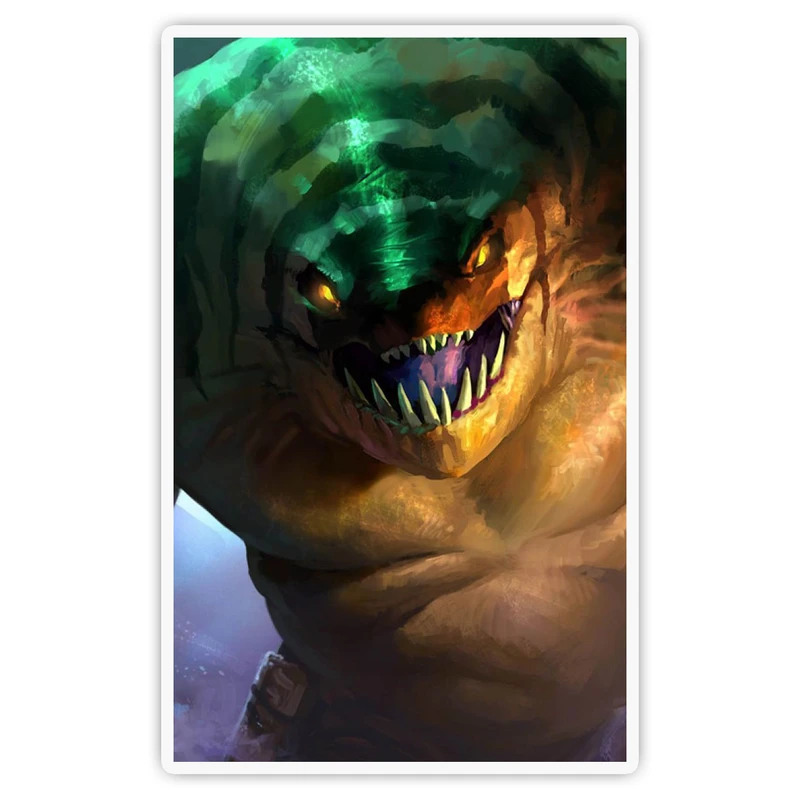 استیکر لپ تاپ و موبایل گوفی طرح دوتا2 تایدهانتر کد DD 1