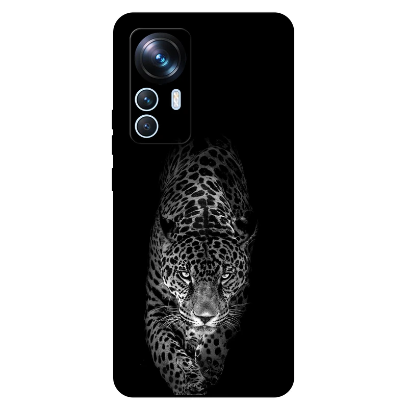 کاور مگافون طرح پلنگ مدل 1879 مناسب برای گوشی موبایل شیائومی 12 Pro
