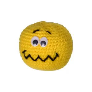 توپ بافتنی مدل مدرن طرح ایموجی کد cham22