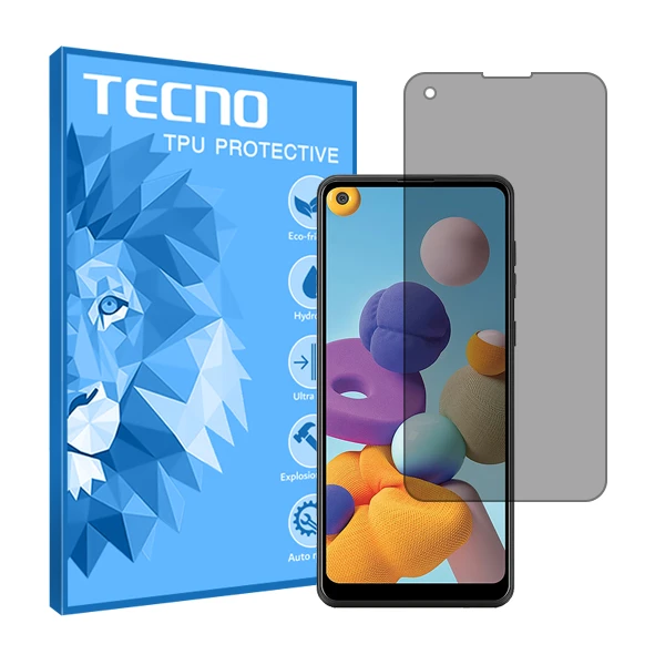 محافظ صفحه نمایش حریم شخصی تکنو مدل HyPRV مناسب برای گوشی موبایل  سامسونگ Galaxy A21 