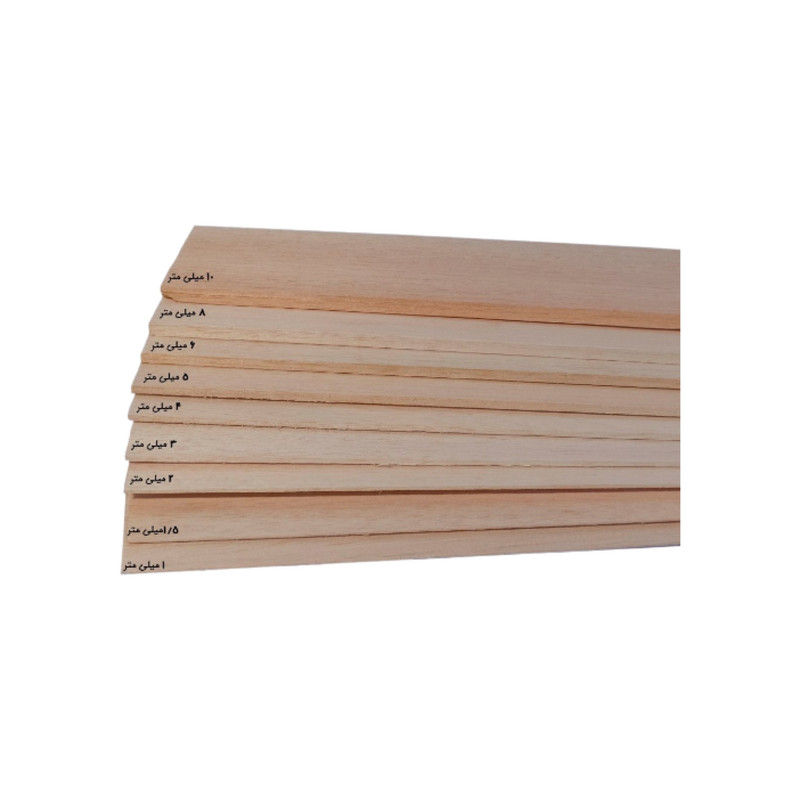 تخته چوب مدل بالسا کد 10mm