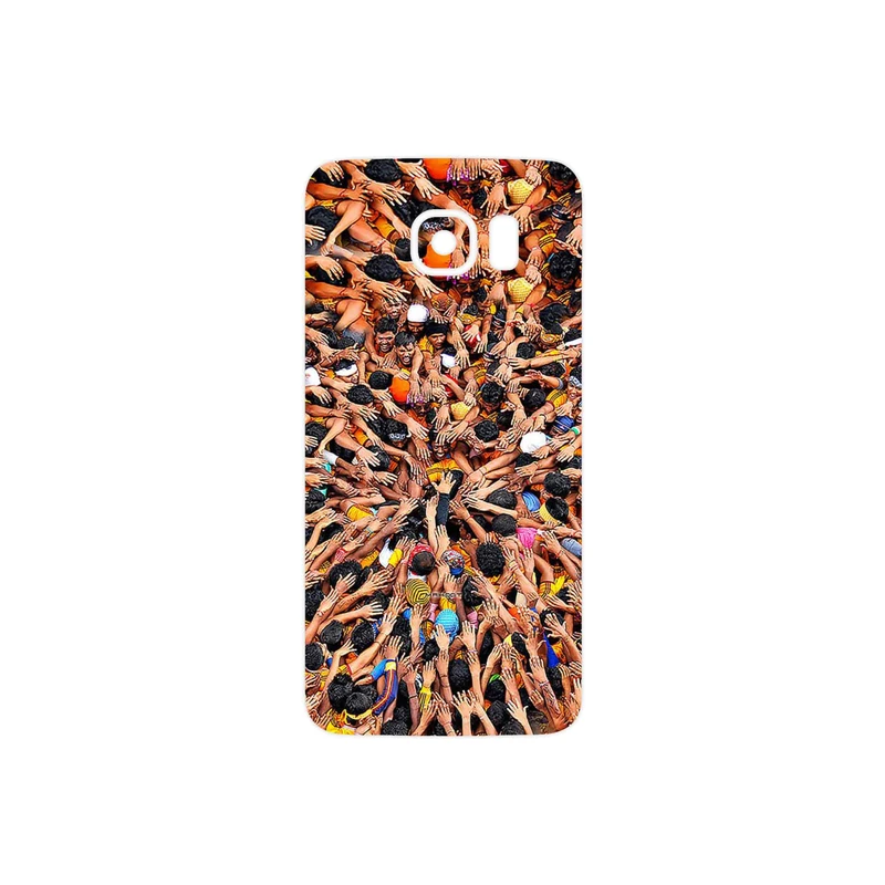 برچسب پوششی ماهوت مدل Indian Celebration مناسب برای گوشی موبایل سامسونگ Galaxy S6