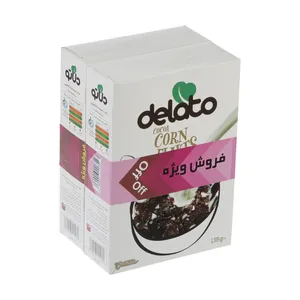 غلات صبحانه کاکائویی دلاتو - 135 گرم بسته 2 عددی 