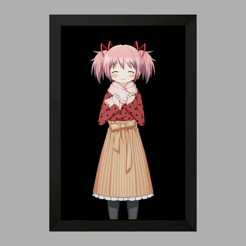 تابلو خندالو مدل مادوکا انیمه مادوکا مجیکا Madoka Magica  کد 18385