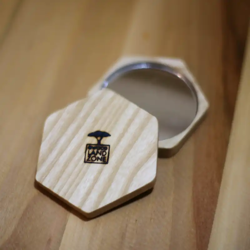 آینه جیبی وودلندزون مدل مایا بسته 2 عددی