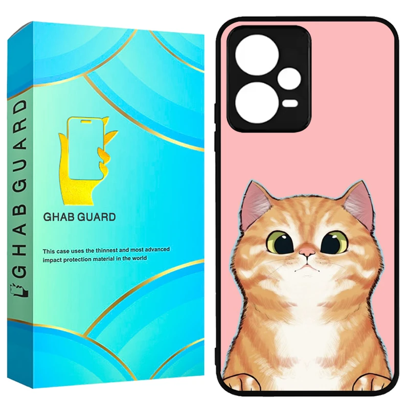 کاور قاب گارد طرح گربه مدل GCHPX5P مناسب برای گوشی موبایل شیائومی Poco X5 Pro 5G