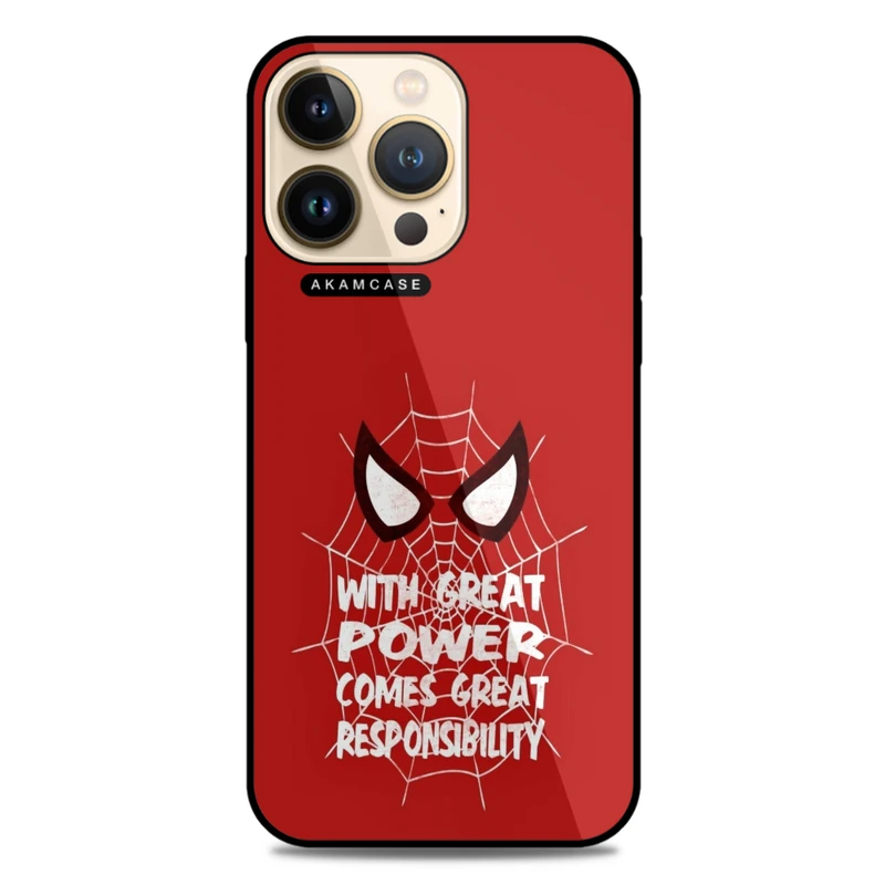 کاور آکام مدل AMC-WA13PRO-SPIDER MAN17 مناسب برای گوشی موبایل اپل iPhone 13 Pro