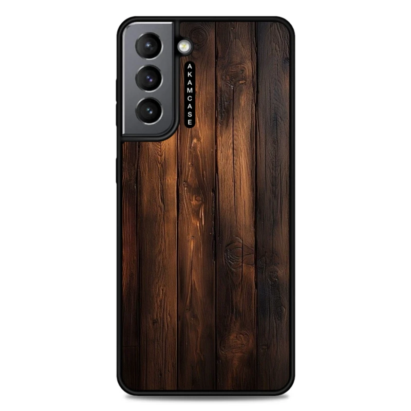 کاور آکام مدل AMC-WSGS21-WOOD-23 مناسب برای گوشی موبایل سامسونگ Galaxy S21