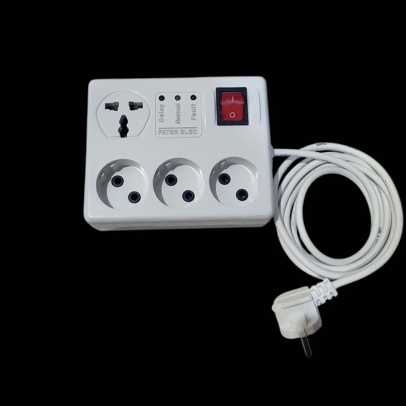 چند راهی برق محافظ فاتر مدل AM6394