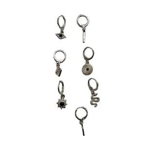 گوشواره زنانه استرادیواریوس مدل SS 0129 مجموعه 7 عددی