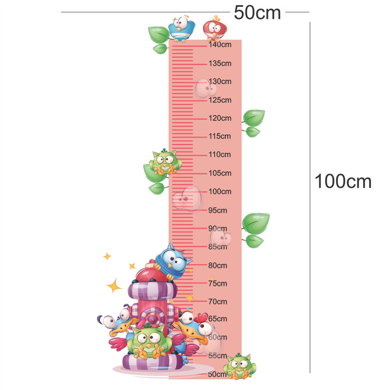 متر اندازه گیری کودک طرح جغدها کد 01