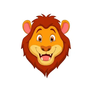 استیکر چوبی کودک مدل شیر شاه کد 001