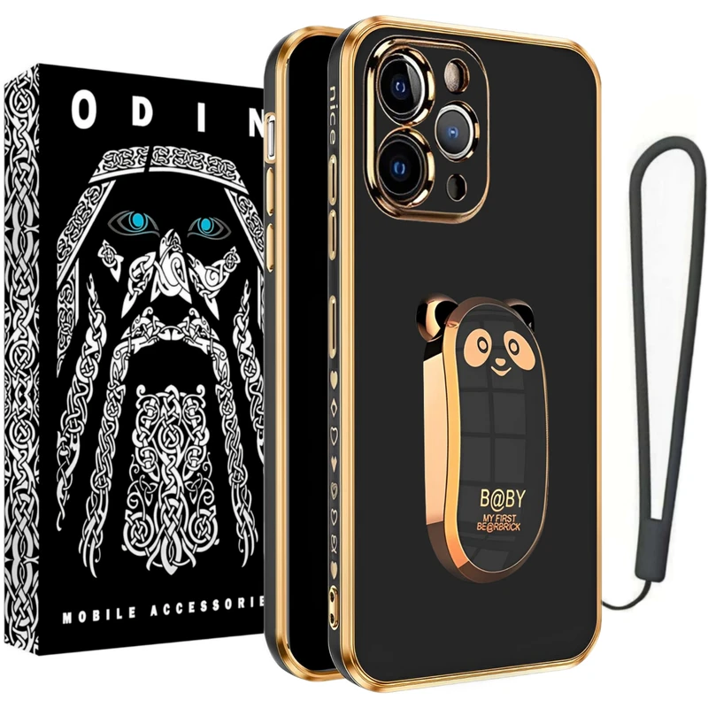  کاور اودین مدل B@BY مناسب برای گوشی موبایل شیائومی Redmi12 4G به همراه پاپ سوکت و بند