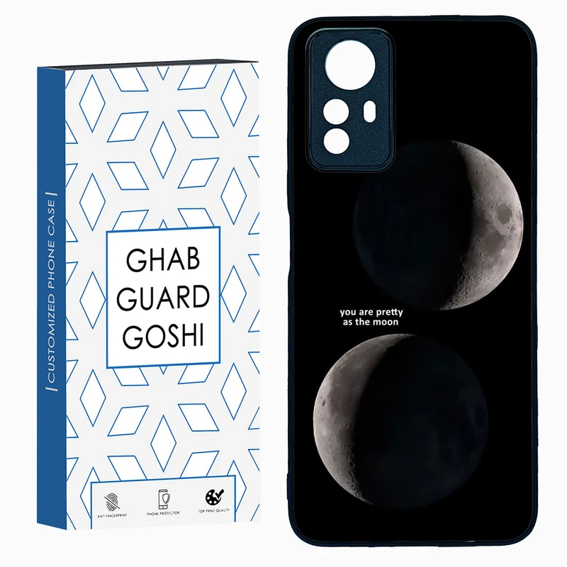 کاور قاب گارد گوشی طرح ماه کد TPU-078 مناسب برای گوشی موبایل شیائومی Redmi Note 12s