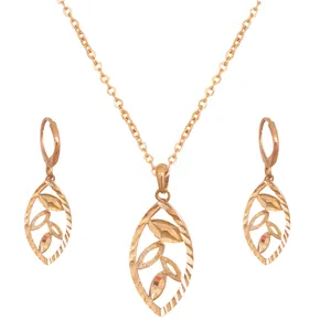 نیم ست زنانه طرح برگ کد NS1258