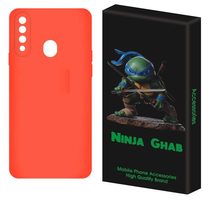 کاور نینجا قاب مدل سیلیکونی مناسب برای گوشی موبایل سامسونگ Galaxy A20s