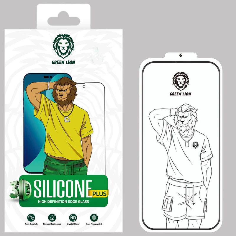 محافظ صفحه نمایش گرین مدل Silicone-HD Plus مناسب برای گوشی موبایل اپل iPhone 14 Pro Max