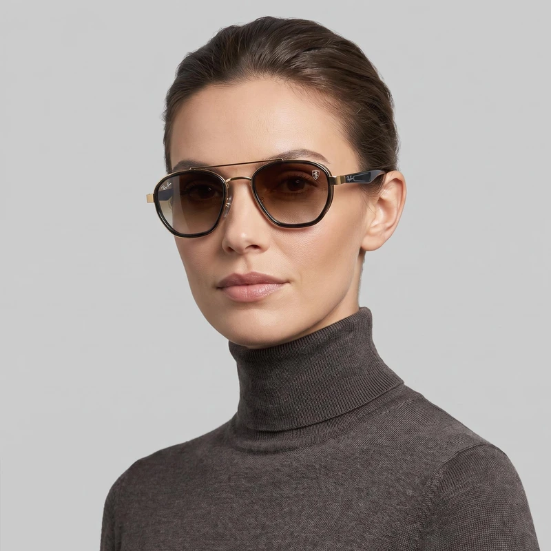 عینک آفتابی چند ضلعی ری بن مدل RB3676M-F029-A2