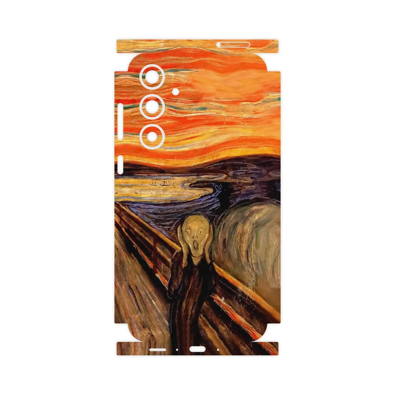 برچسب پوششی ماهوت مدل The Scream of Munch-FullSkin مناسب برای گوشی موبایل سامسونگ Galaxy A35