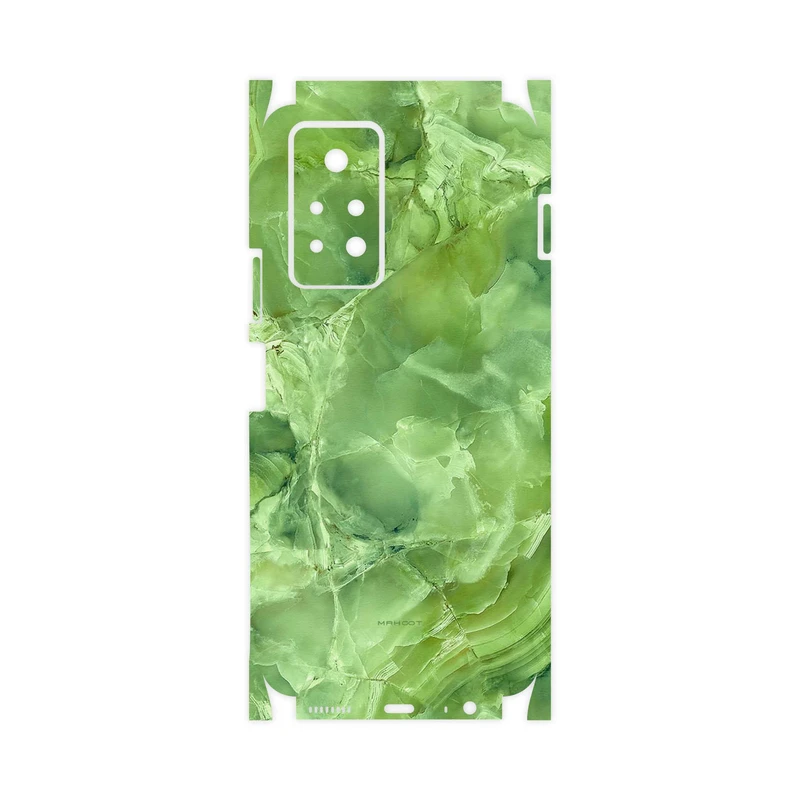 برچسب پوششی ماهوت مدل Green-Crystal-Marble-FullSkin مناسب برای گوشی موبایل اینفینیکس Note 11 Pro