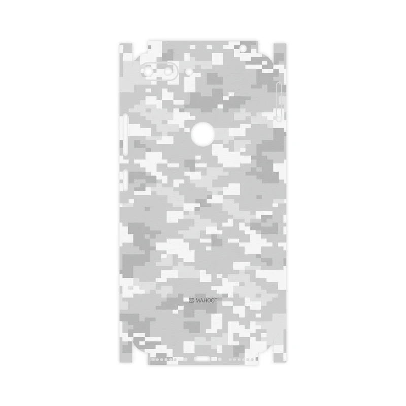 برچسب پوششی ماهوت مدل Army-Snow-Pixel-FullSkin مناسب برای گوشی موبایل جی پلاس T10