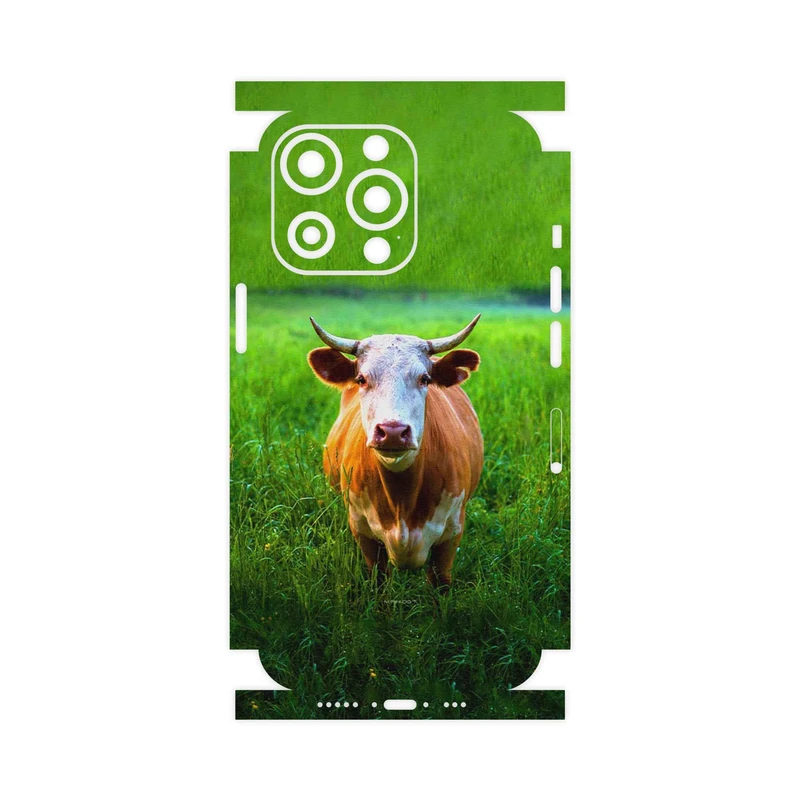 برچسب پوششی ماهوت مدل Cow-FullSkin مناسب برای گوشی موبایل اپل iphone 13 Pro