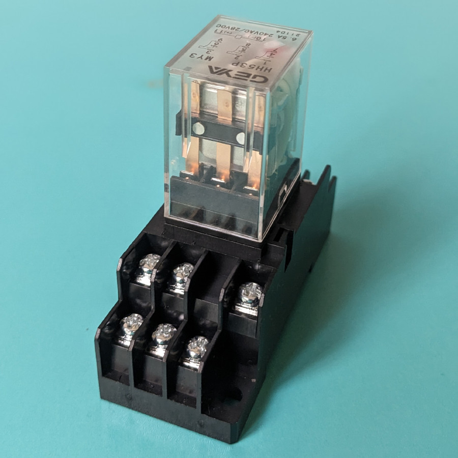 رله سه کنتاکت جیا مدل HH53P رله سه کنتاکت جیا مدل HH53P