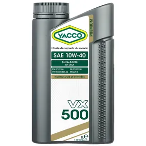  روغن موتور یاکو مدل   VX500 10W40 حجم یک لیتر