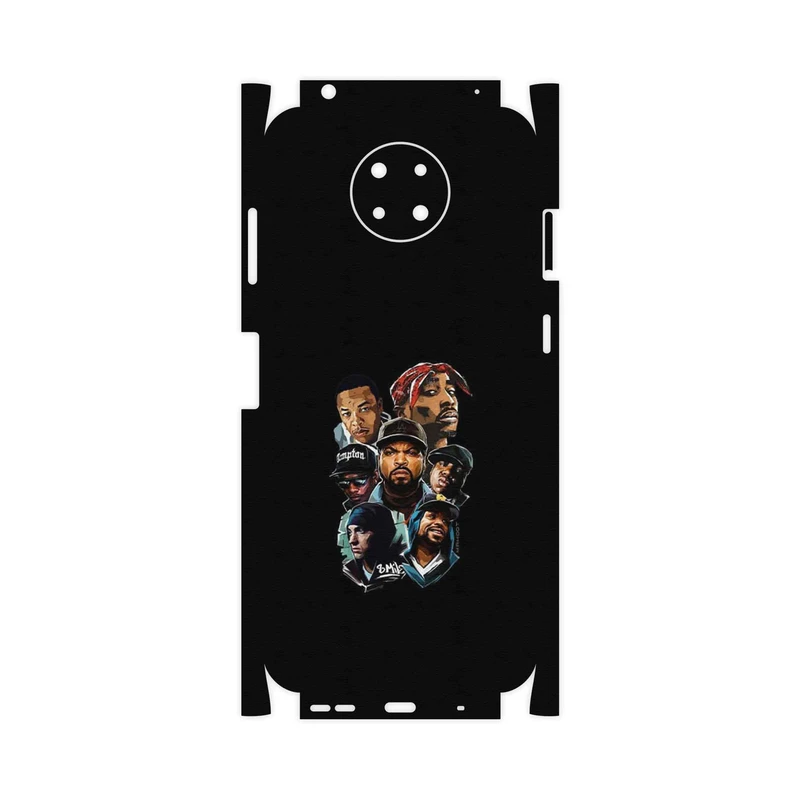 برچسب پوششی ماهوت مدل Great Rappers Digital Art-FullSkin مناسب برای گوشی موبایل نوکیا G10