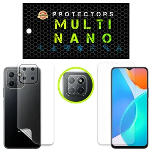 Multi nano X-SFB Model Anti Reflex Screen Protector Suitable For Honor X6 Mobile Phone Along With The Back Protector And Camera Lens Protector