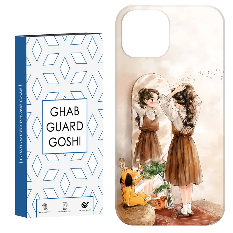 کاور قاب گارد گوشی طرح دخترانه کد Dimo-019 مناسب برای گوشی موبایل اپل  IPHONE 12 / 12 PRO   