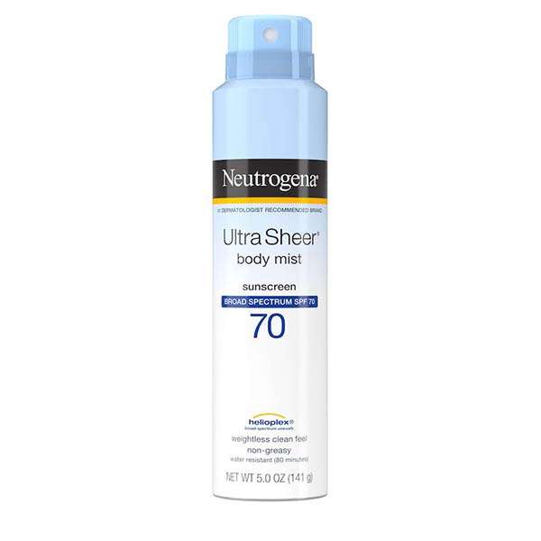 اسپری ضد آفتاب نوتروژینا مدل Ultra Sheer 70 حجم 141 میلی لیتر اسپری ضد آفتاب نوتروژینا مدل Ultra Sheer 70 حجم 141 میلی لیتر