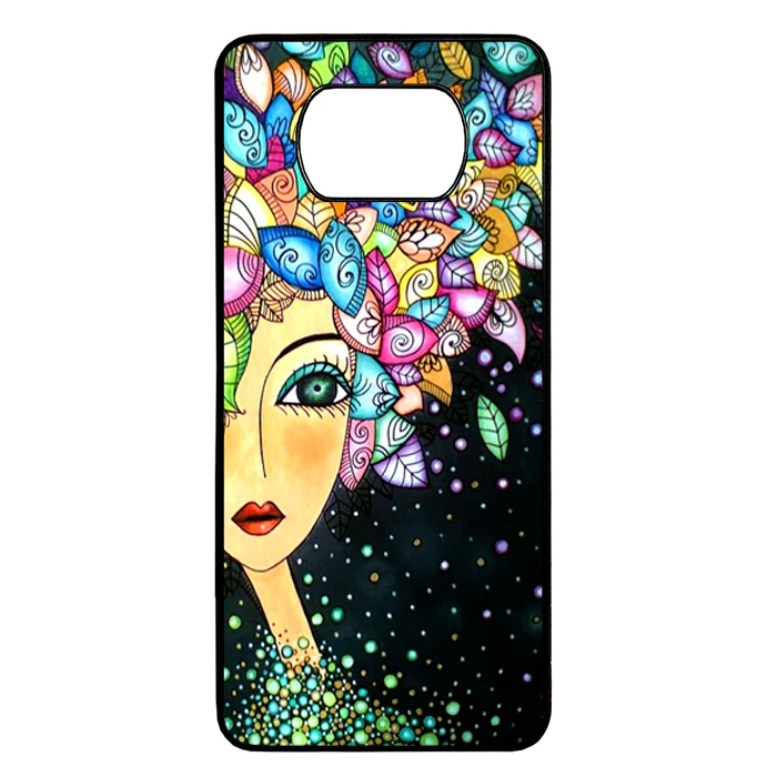  کاور طرح دختر کد 1146 مناسب برای گوشی موبایل شیائومی poco x3/x3 pro