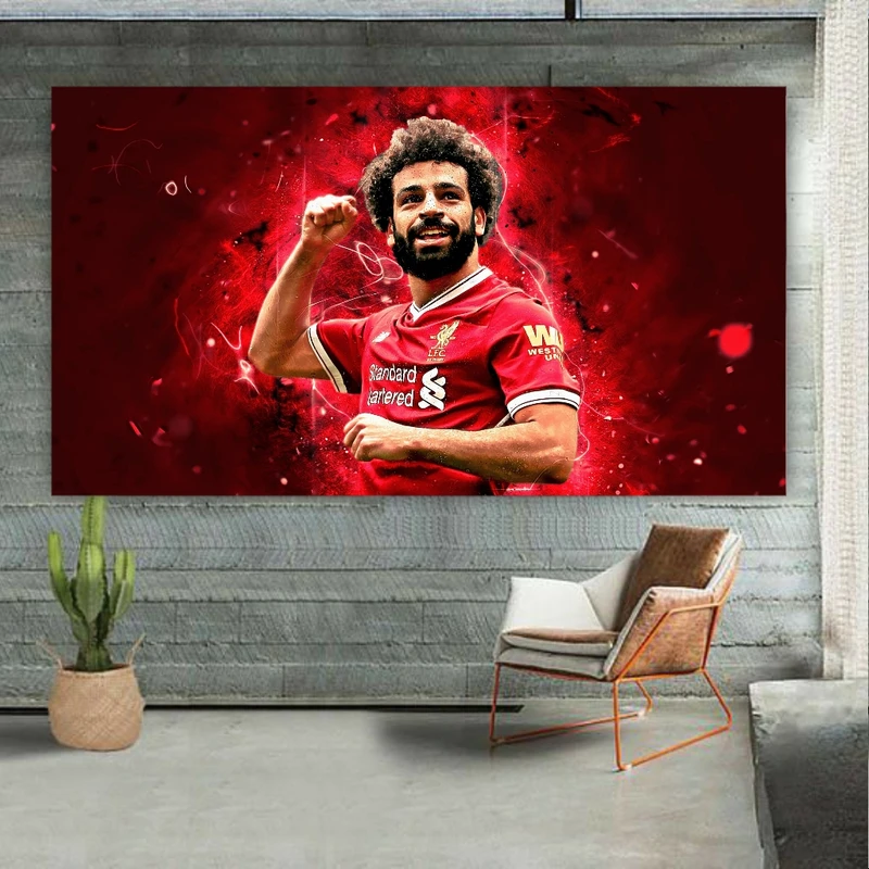 تابلو شاسی طرح محمد صلاح بازیکن لیورپول مدل SDT7054