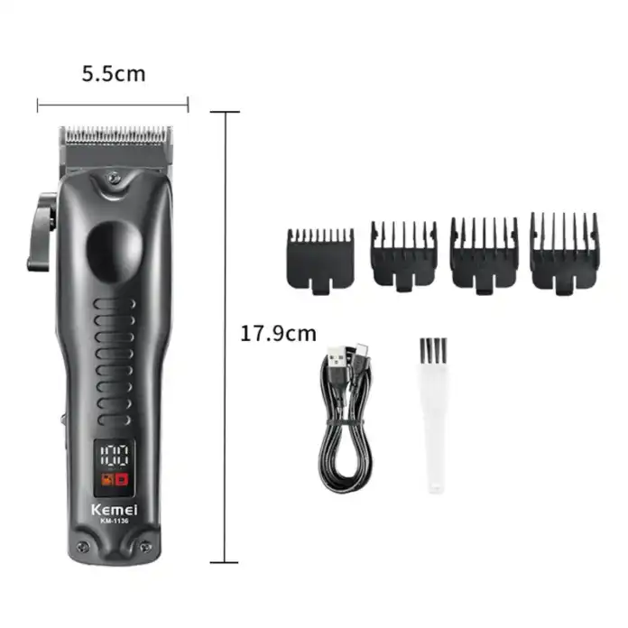 ماشین اصلاح موی سر و صورت شارژی کیمی مدل KM-1136